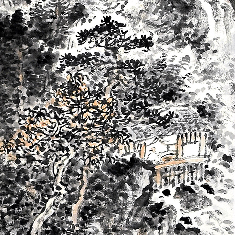 山高水长-田占峰-新时代新征程-名人名家书画联