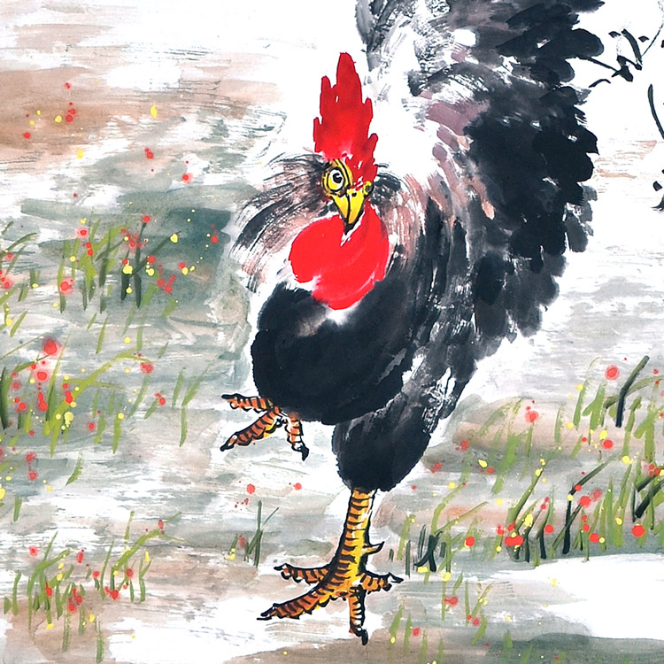 紫气东来-赵文祥--新时代新征程-名人名家书画联