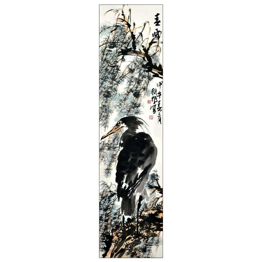 国画(二)-许朝旭-新时代新征程-名人名家书画联