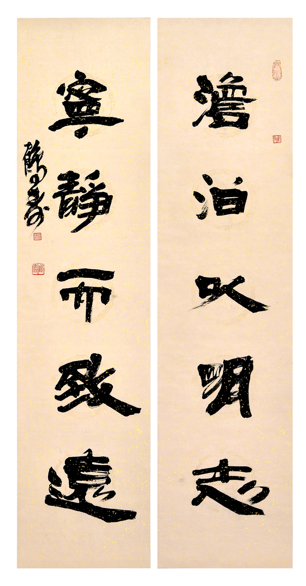 书法对联(三)-卢鹤寿-新时代新征程-名人名家联展