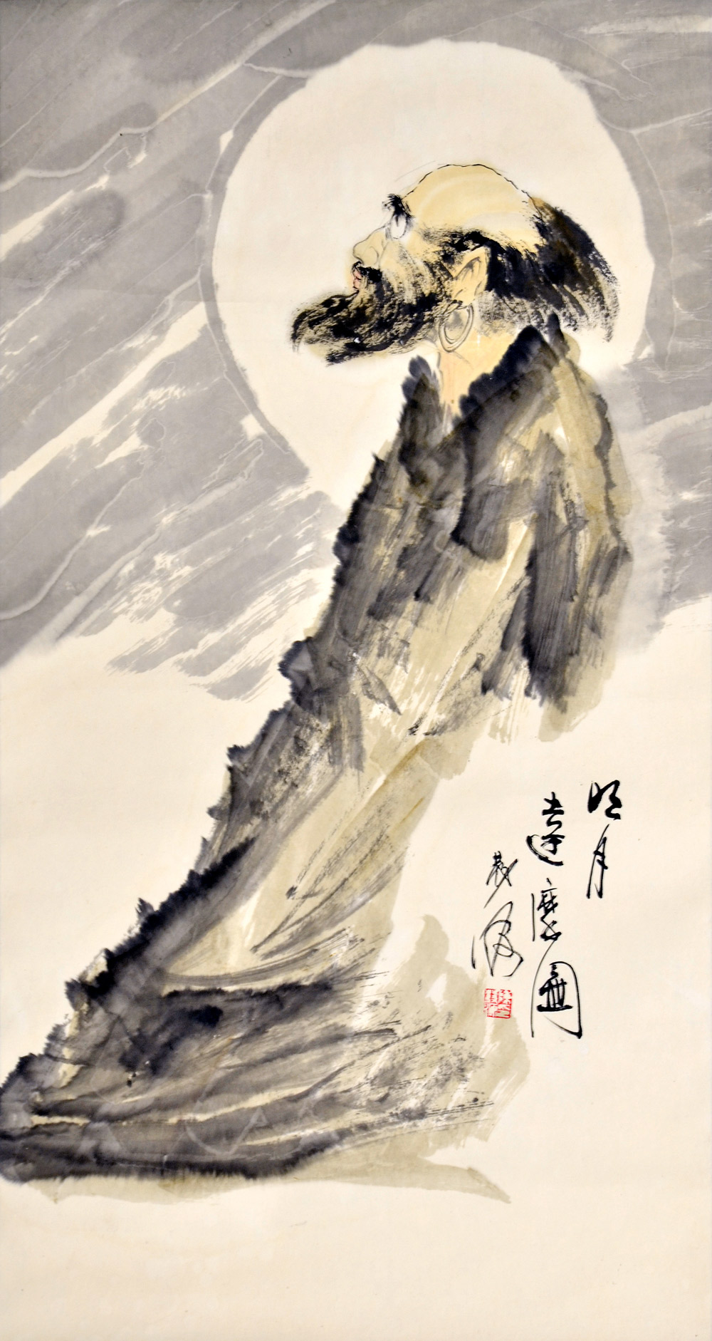 国画人物-陈发源-新时代新征程-名人名家书画联