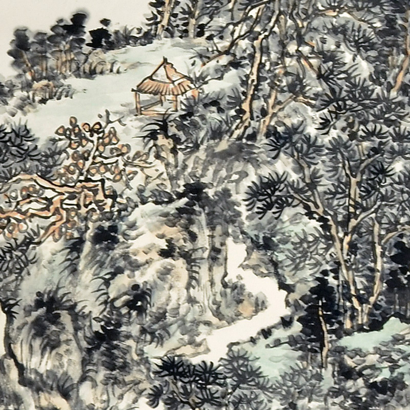 山水-翟拂晓--新时代新征程-名人名家联展