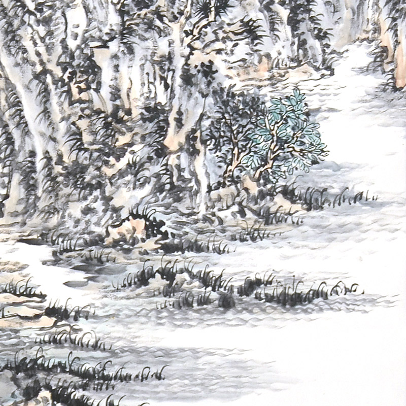 山水(二)-翟拂晓--新时代新征程-名人名家联展