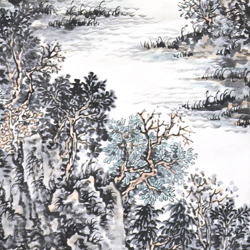 山水(二)-翟拂晓--新时代新征程-名人名家联展