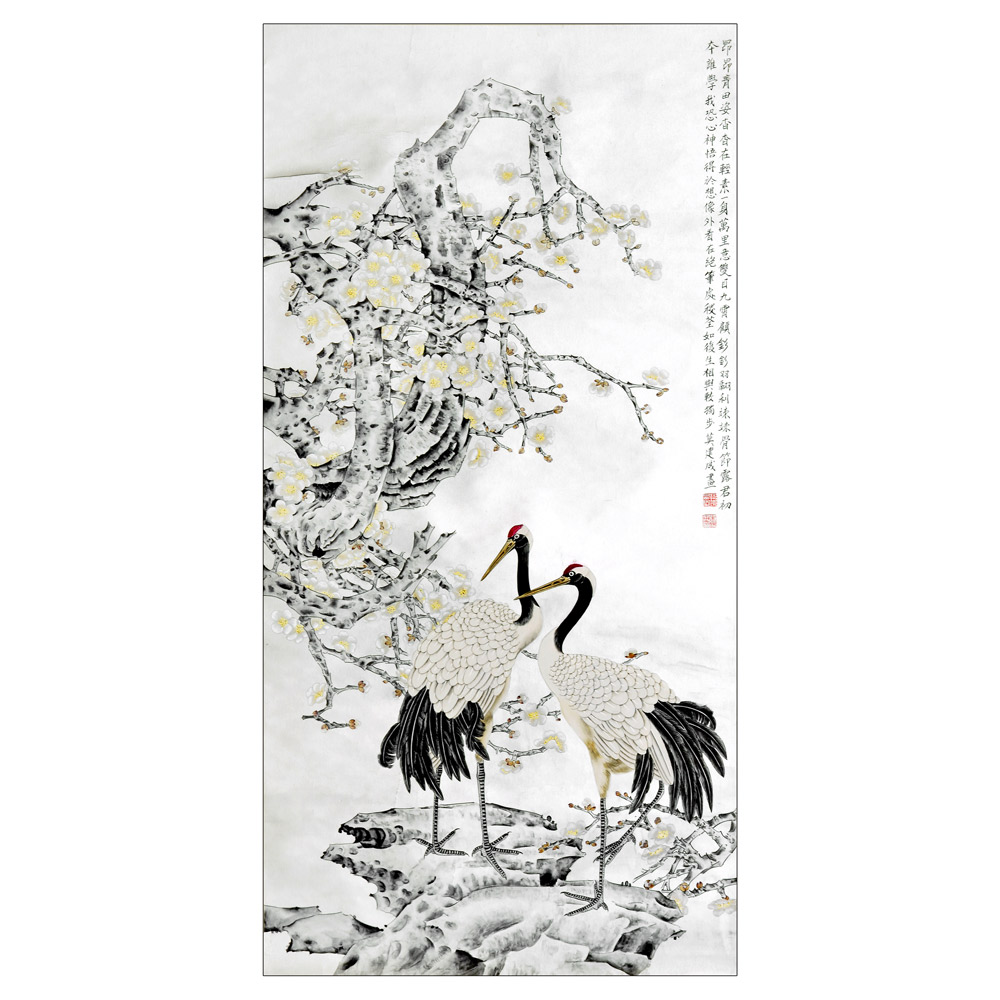 花鸟-莫建成-新时代新征程-名人名家书画联展