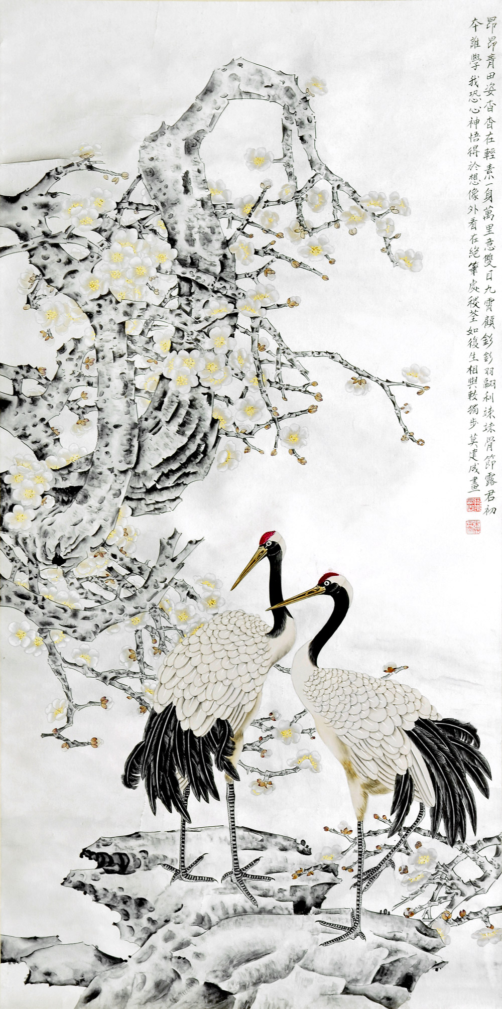 花鸟-莫建成-新时代新征程-名人名家书画联展
