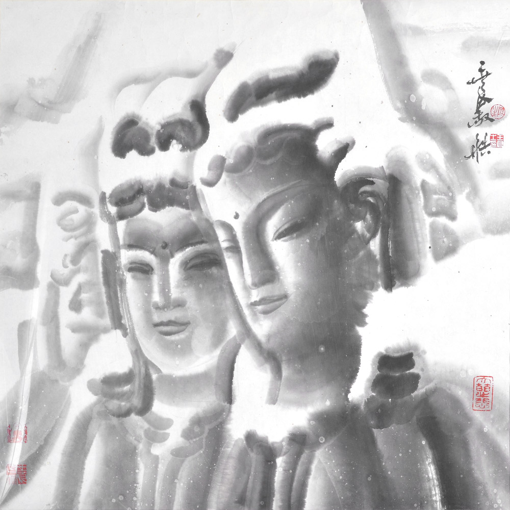 佛像(二)-王玉良-新时代新征程-名人名家书画联展