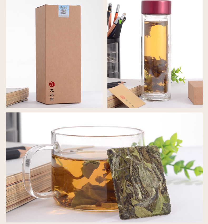 龙小白-饼干茶-白茶-产品拍摄-外包设计、小程序和淘宝详情页制作
