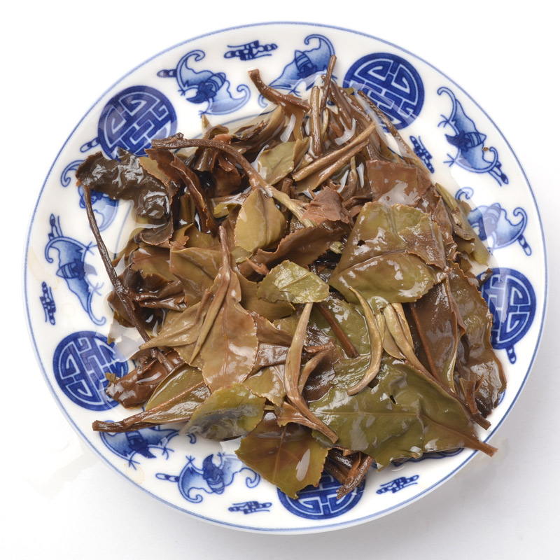 龙小白 福鼎白茶 2017年白露牡丹 迷你茶砖