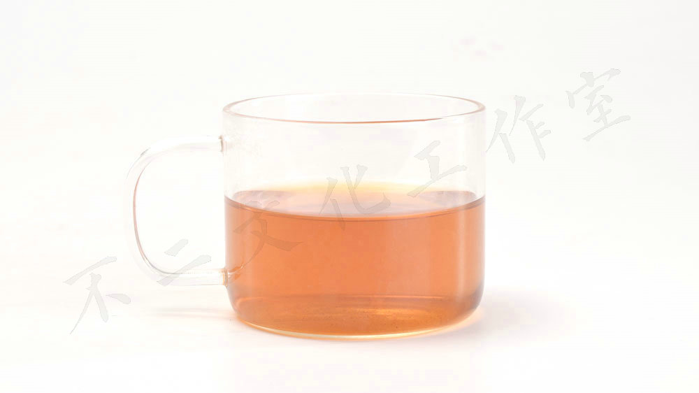 叶底和汤色的拍摄-红茶-小青柑