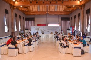 2019年国香茶城，白茶节，一叶九鼎品鉴会