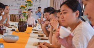 2019年国香茶城，白茶节，一叶九鼎品鉴会