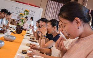2019年国香茶城，白茶节，一叶九鼎品鉴会