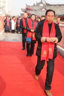 2019年冬至国香茶城千年枣树祈福