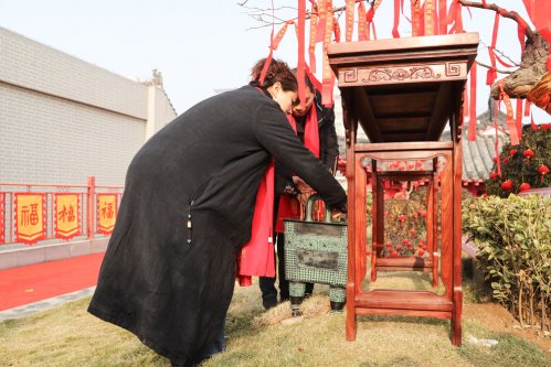 2019年冬至国香茶城千年枣树祈福