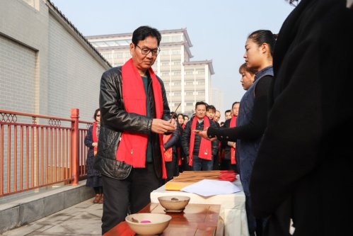 2019年冬至国香茶城千年枣树祈福