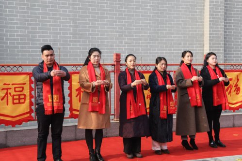 2019年冬至国香茶城千年枣树祈福
