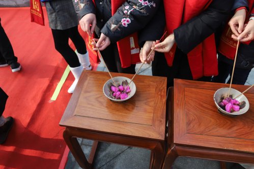 2019年冬至国香茶城千年枣树祈福