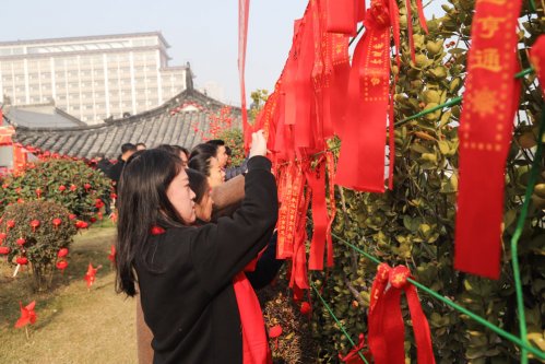 2019年冬至国香茶城千年枣树祈福