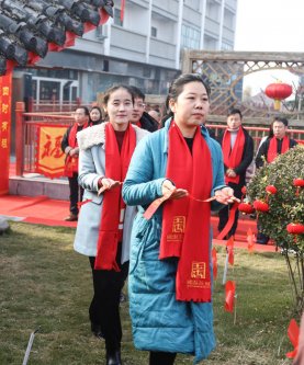 2019年冬至国香茶城千年枣树祈福