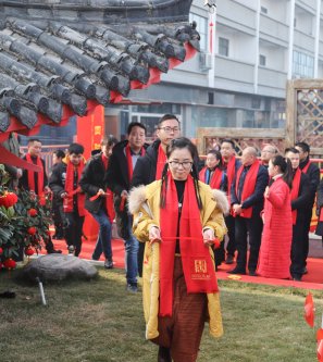 2019年冬至国香茶城千年枣树祈福