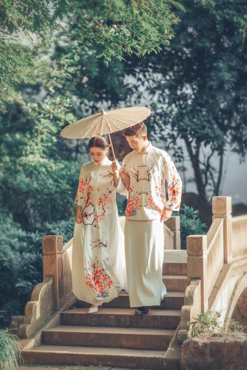 复古婚纱样片