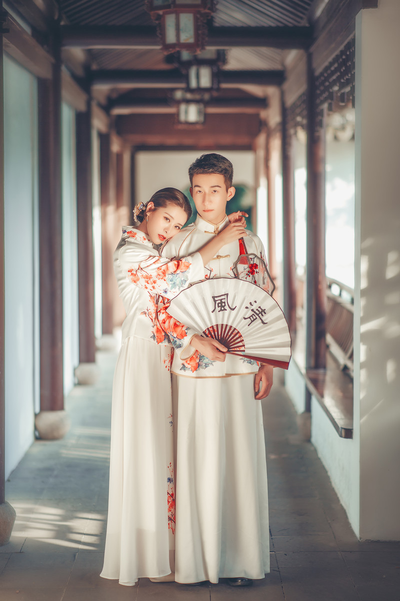 复古婚纱样片