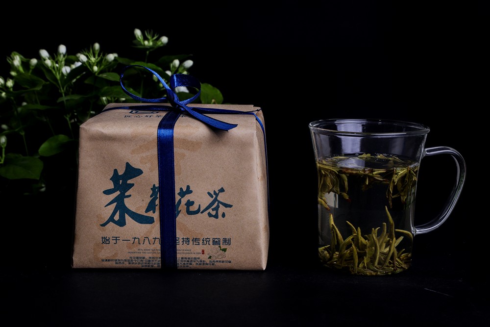 粒粒香茉莉花茶产品拍摄
