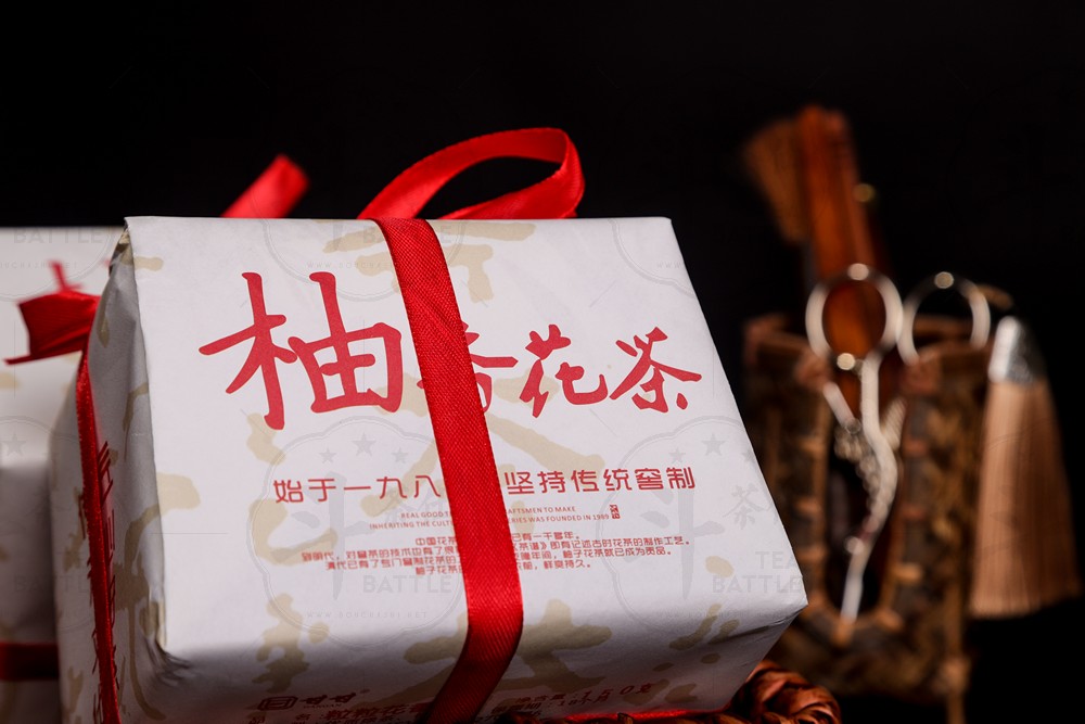 粒粒香茉莉花茶产品拍摄（2）