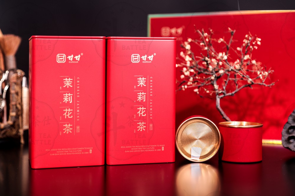 粒粒香茉莉花茶产品拍摄（3）