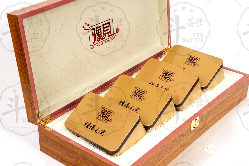 木盒包装茶叶包装白底图-支持小批量订货