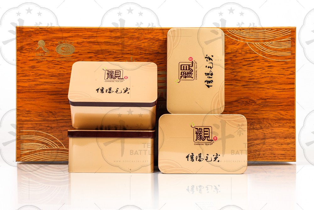 木盒包装茶叶包装白底图-支持小批量订货