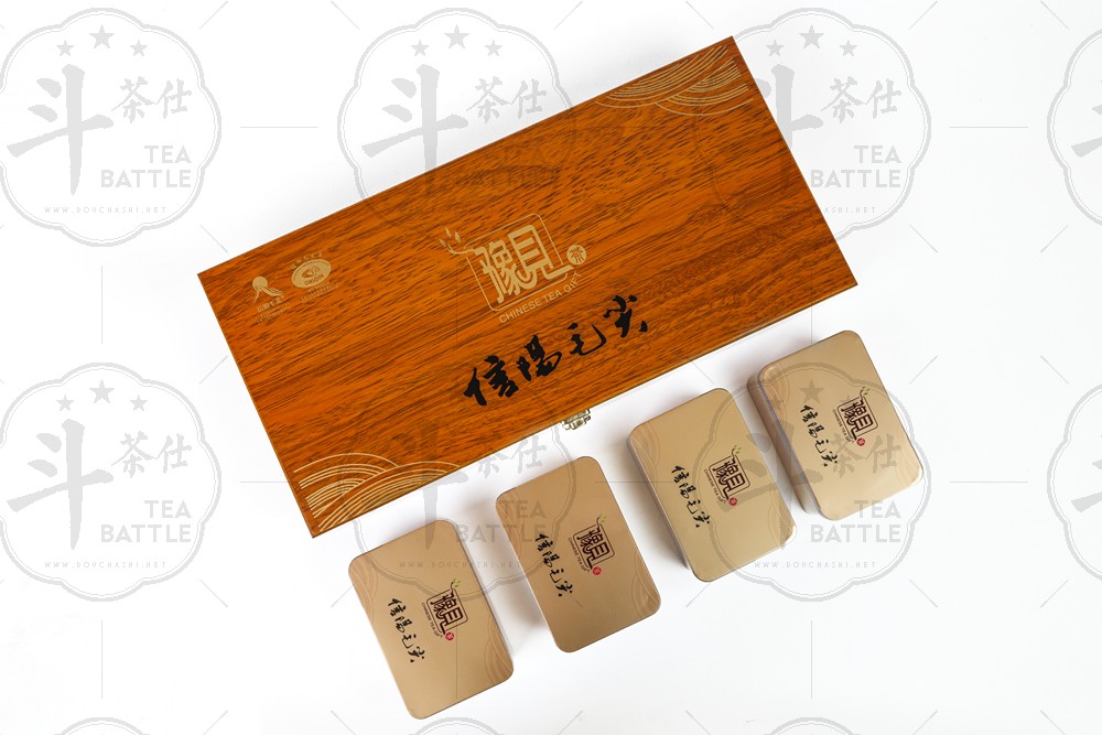 木盒包装茶叶包装白底图-支持小批量订货