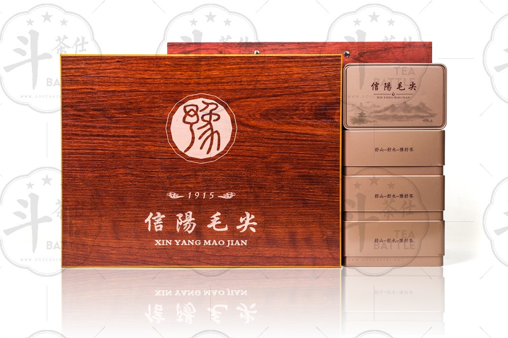 木盒包装茶叶包装白底图-支持小批量订货