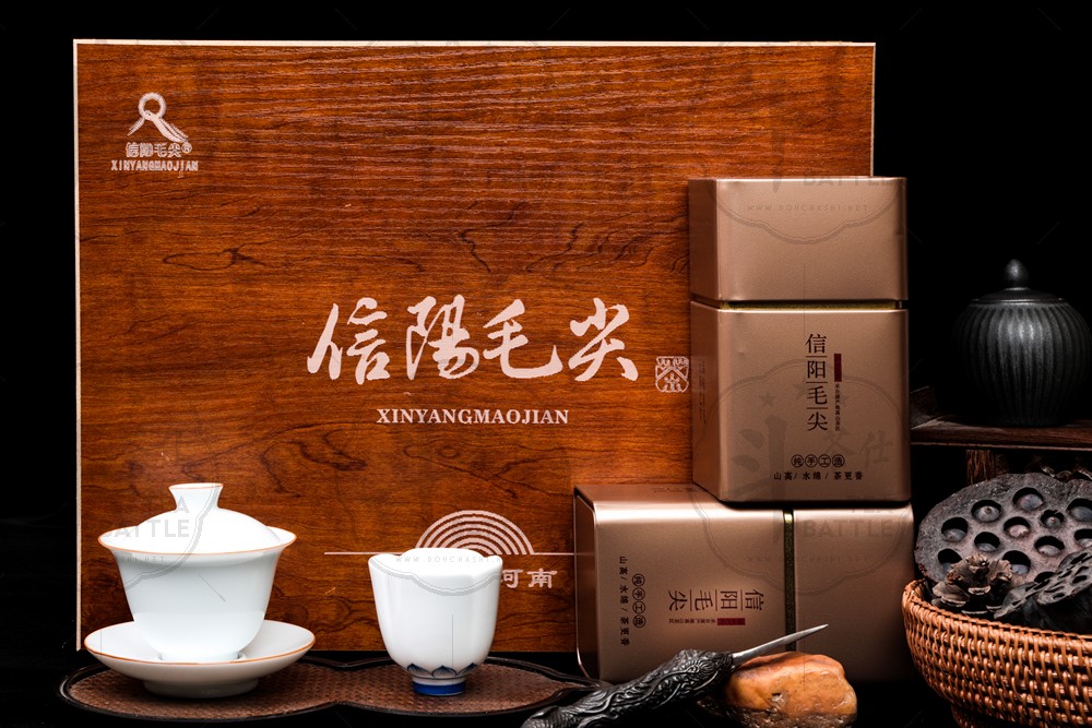 木盒包装茶叶包装白底图-支持小批量订货
