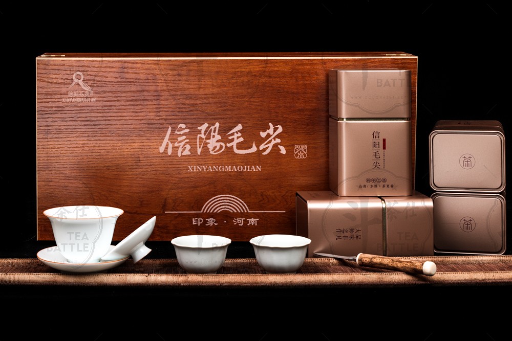木盒包装茶叶包装白底图-支持小批量订货