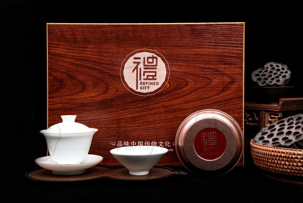 木盒包装茶叶包装白底图-支持小批量订货