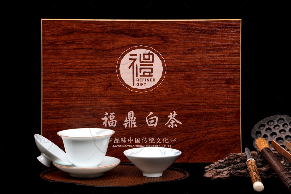 木盒包装茶叶包装白底图-支持小批量订货