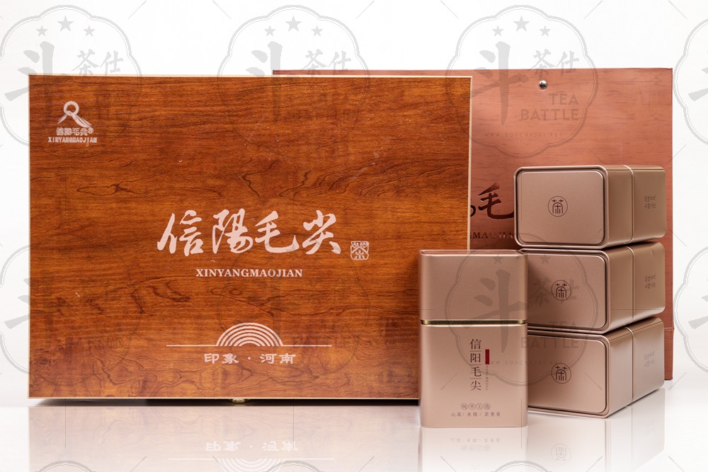 木盒包装茶叶包装白底图-支持小批量订货