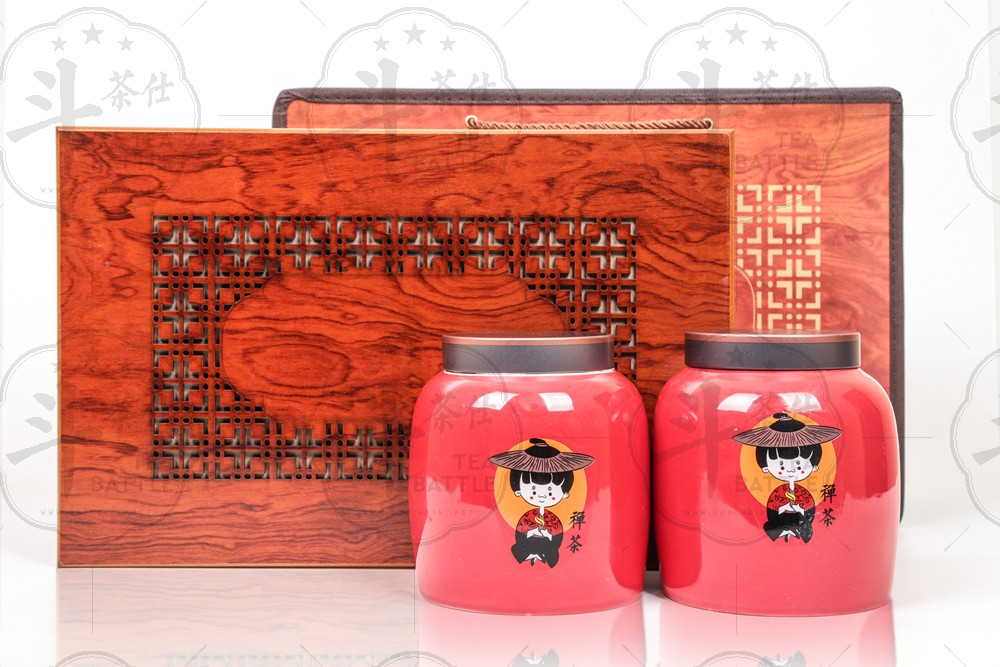 木盒包装茶叶包装白底图-支持小批量订货