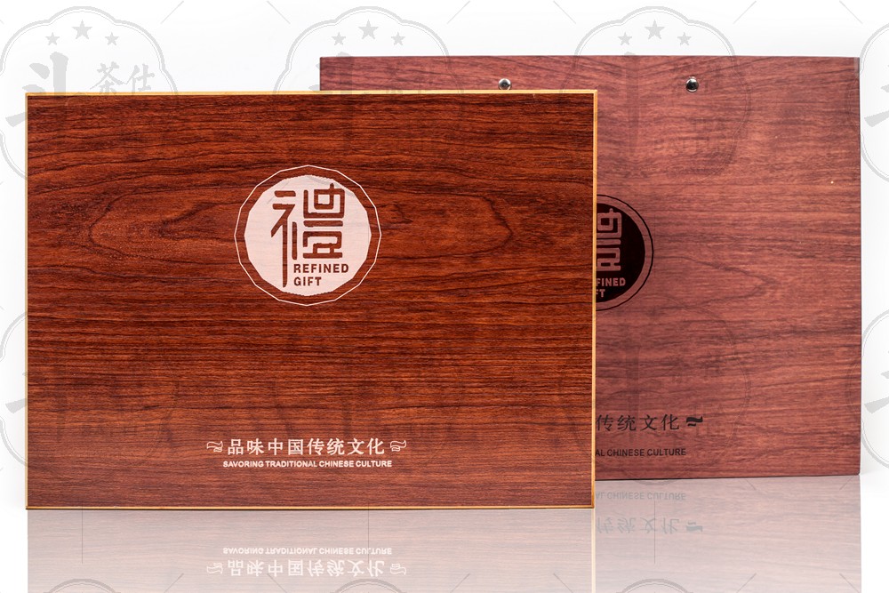 木盒包装茶叶包装白底图-支持小批量订货