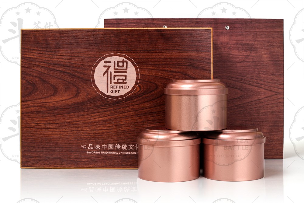 木盒包装茶叶包装白底图-支持小批量订货