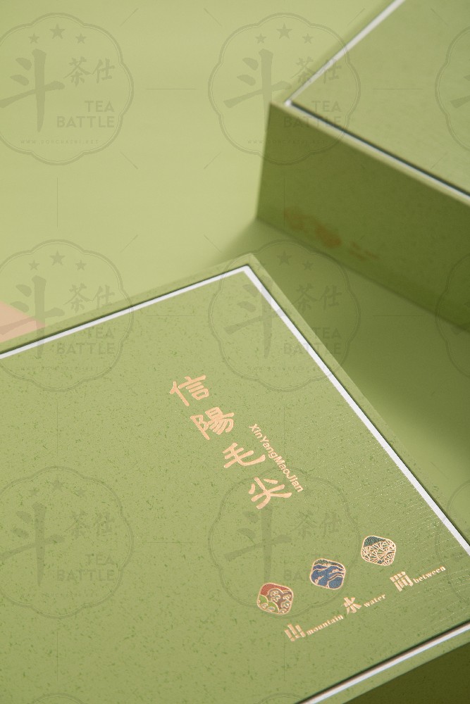 洪盛包装新春信阳毛尖礼盒 铁盒【五】