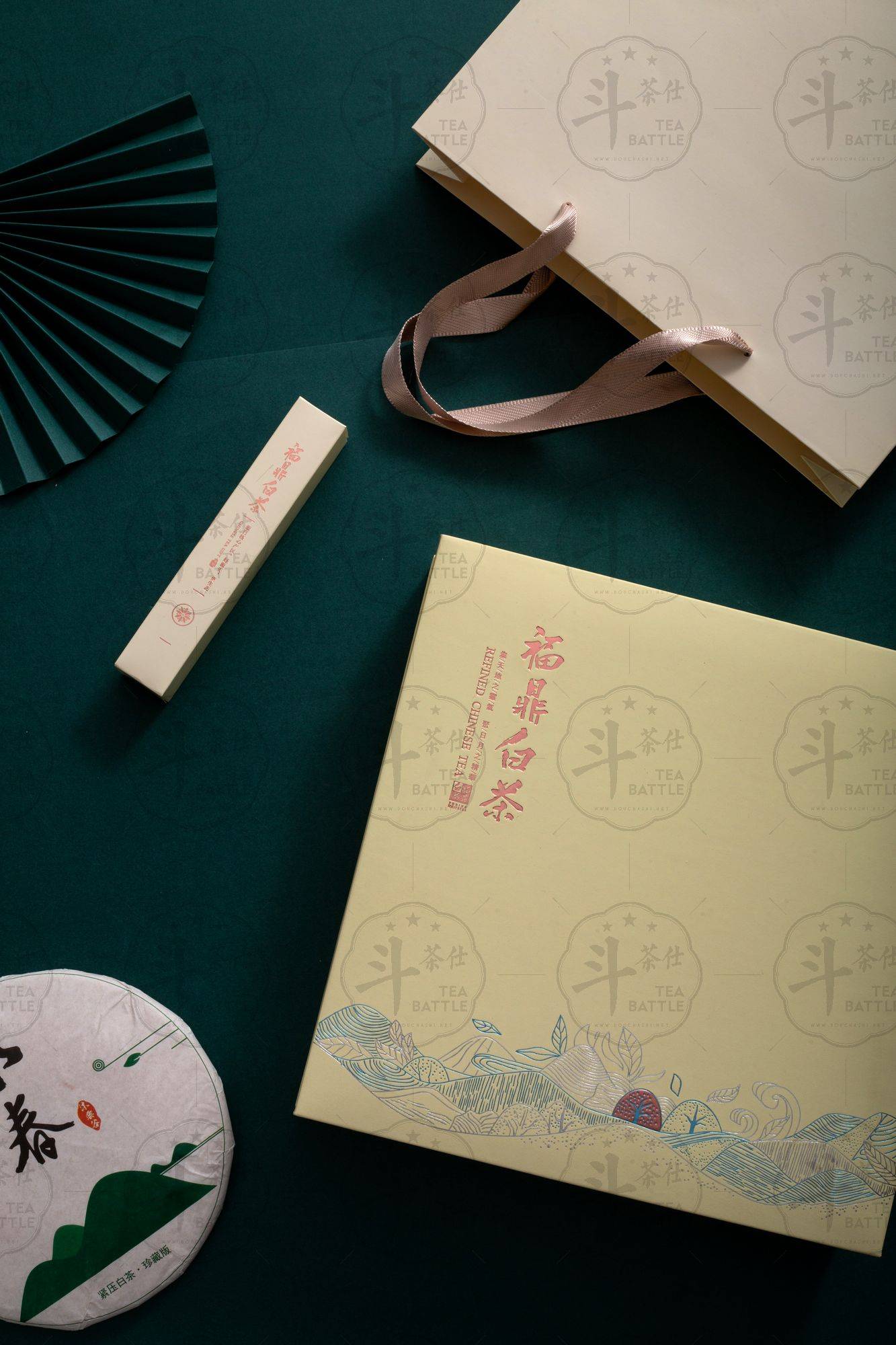 福鼎白茶茶饼礼盒-洪盛包装