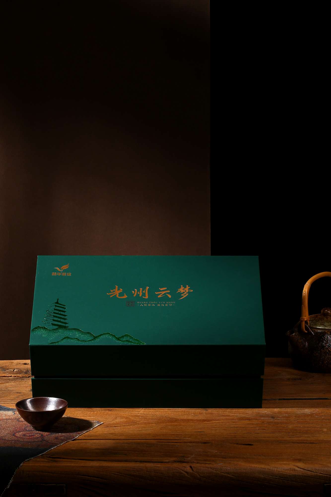 信阳毛尖春节拜年礼盒《广州云梦》-粒粒香新品
