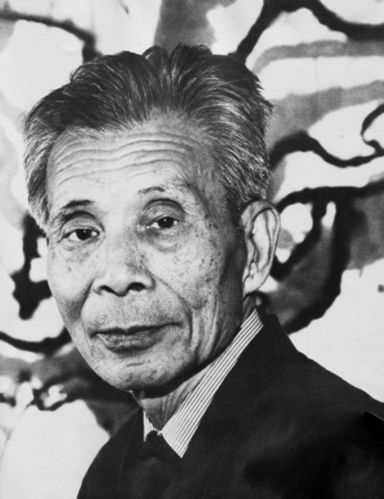 吴冠中-《吴冠中油画》(26cmx21cm)-龙在空间