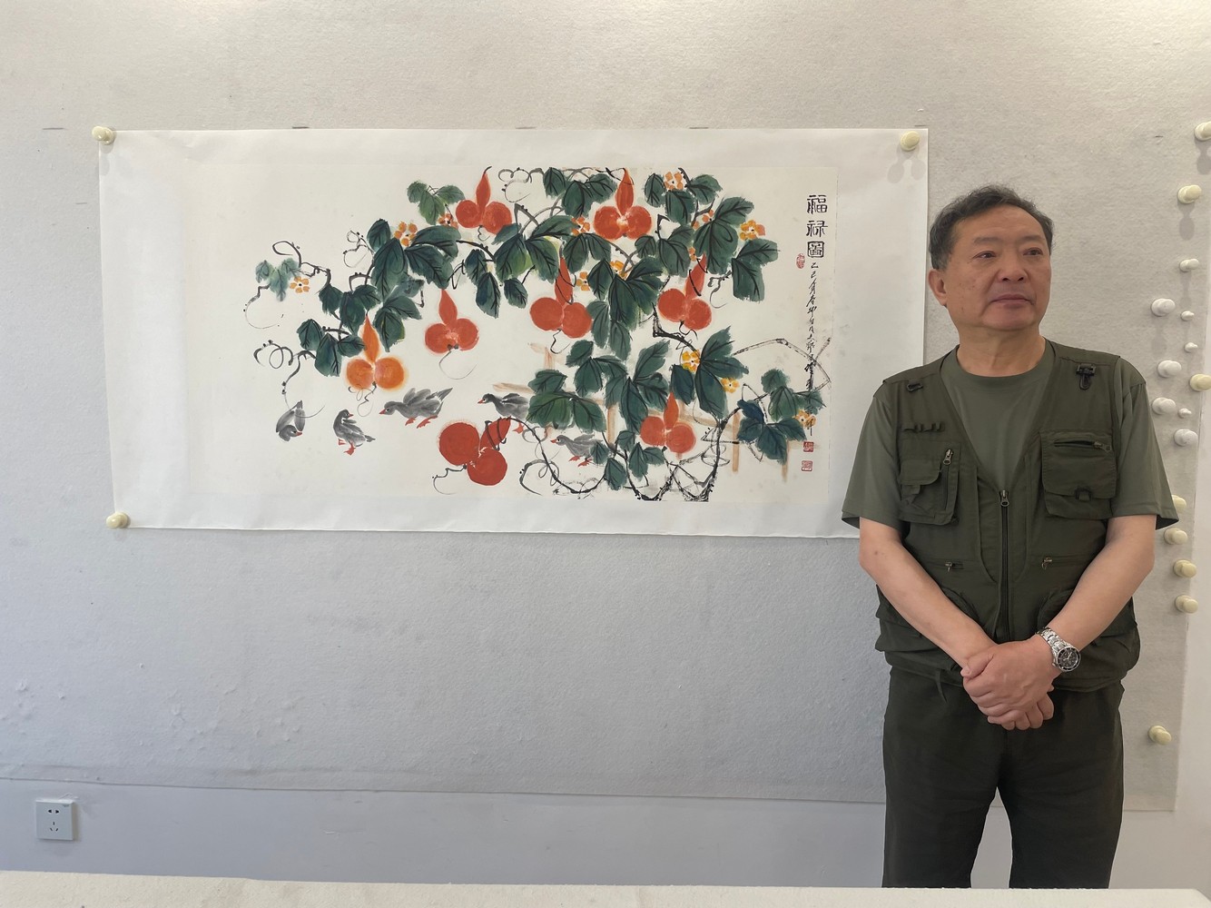 福禄图_邓白跃进 DB0035  -齐派娄门邓白跃进从艺四十五周年巡展