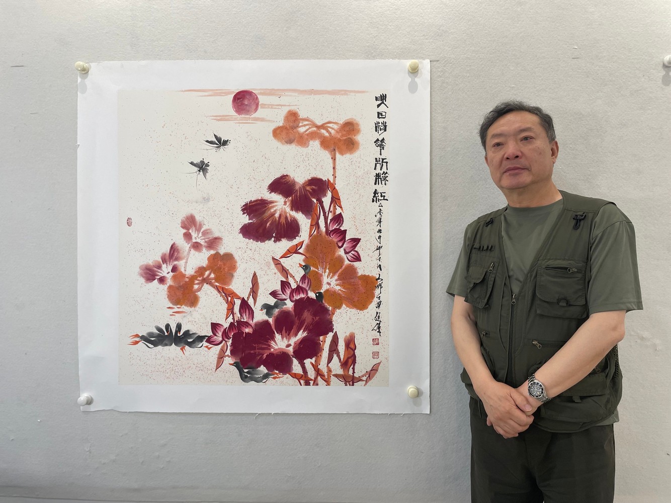 映日荷花别样红_邓白跃进DB0127 -齐派娄门邓白跃进从艺四十五周年巡展