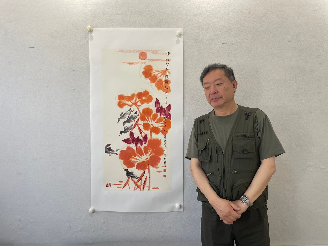 映日荷花别样红_邓白跃进DB0149 -齐派娄门邓白跃进从艺四十五周年巡展