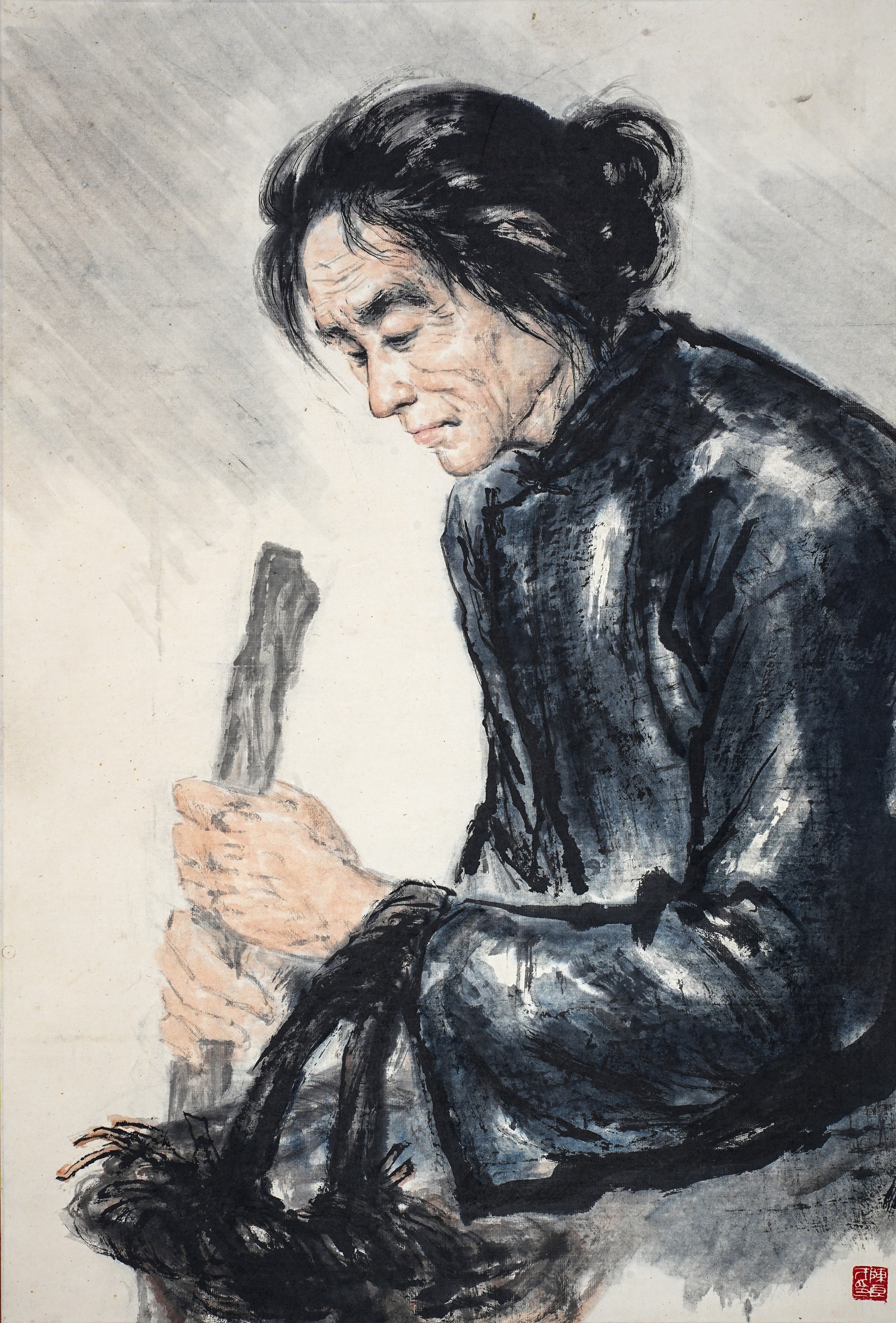 河南三百年名家书画作品展_山水_张凭